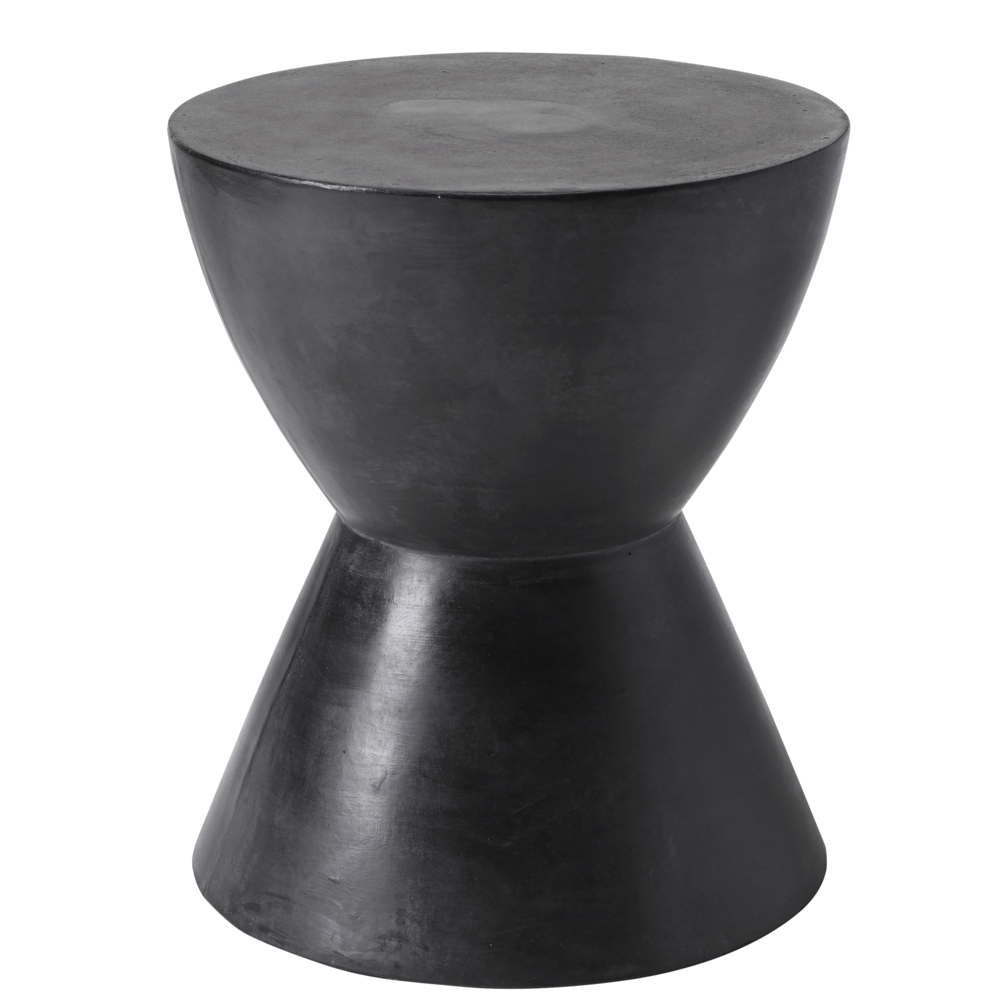 Logan 18 X 15 inch Black Outdoor End Table